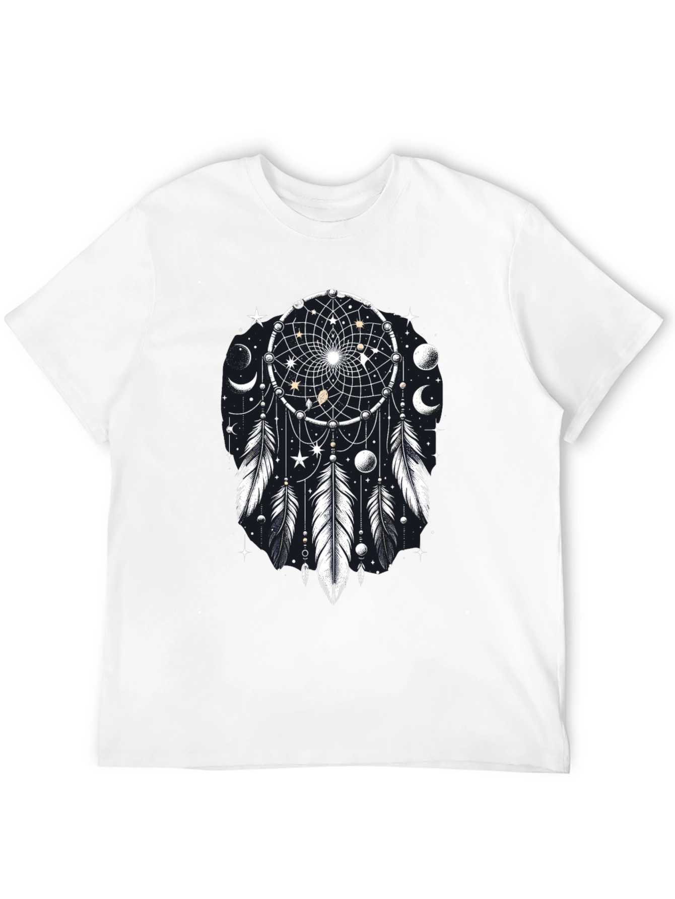 Dream Catcher Graphic Tee - Celestial Black T-Shirt