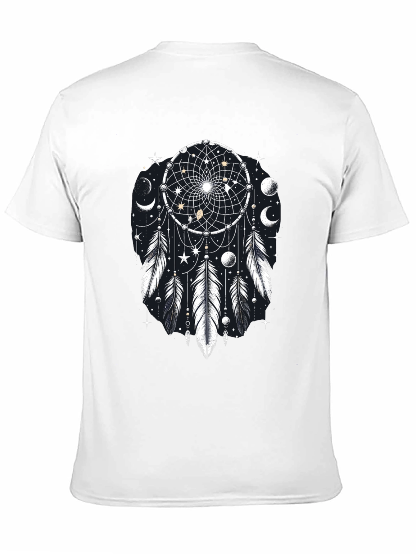 Dream Catcher Graphic Tee - Celestial Black T-Shirt