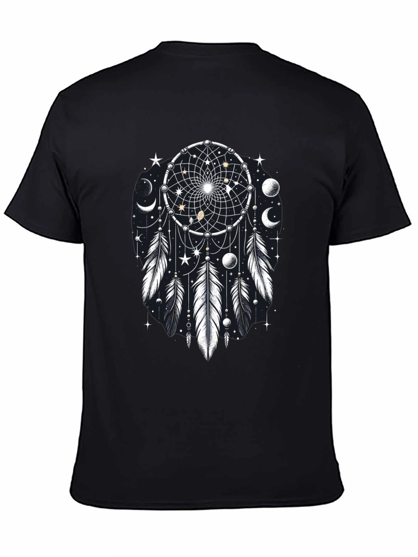 Dream Catcher Graphic Tee - Celestial Black T-Shirt