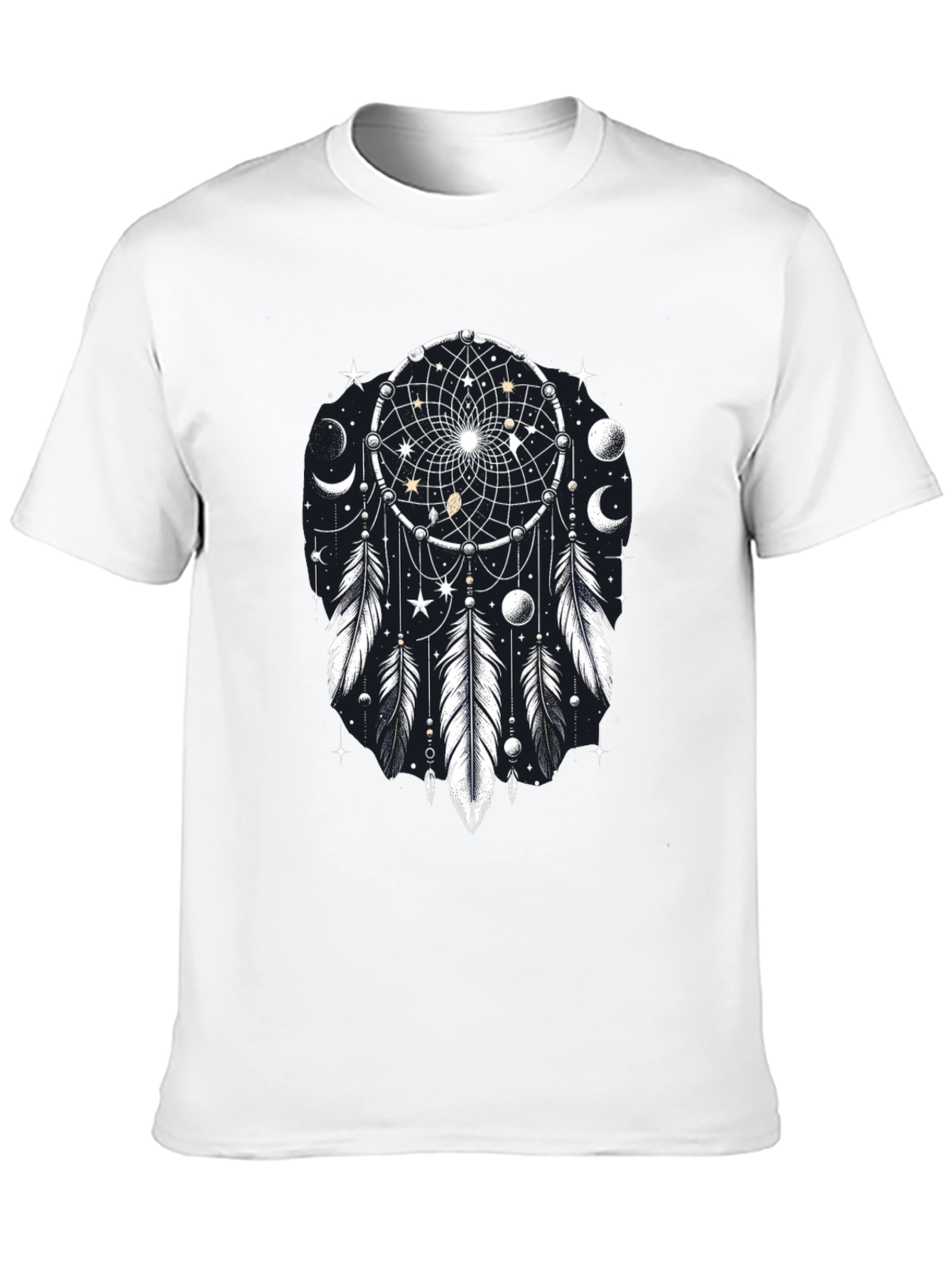 Dream Catcher Graphic Tee - Celestial Black T-Shirt