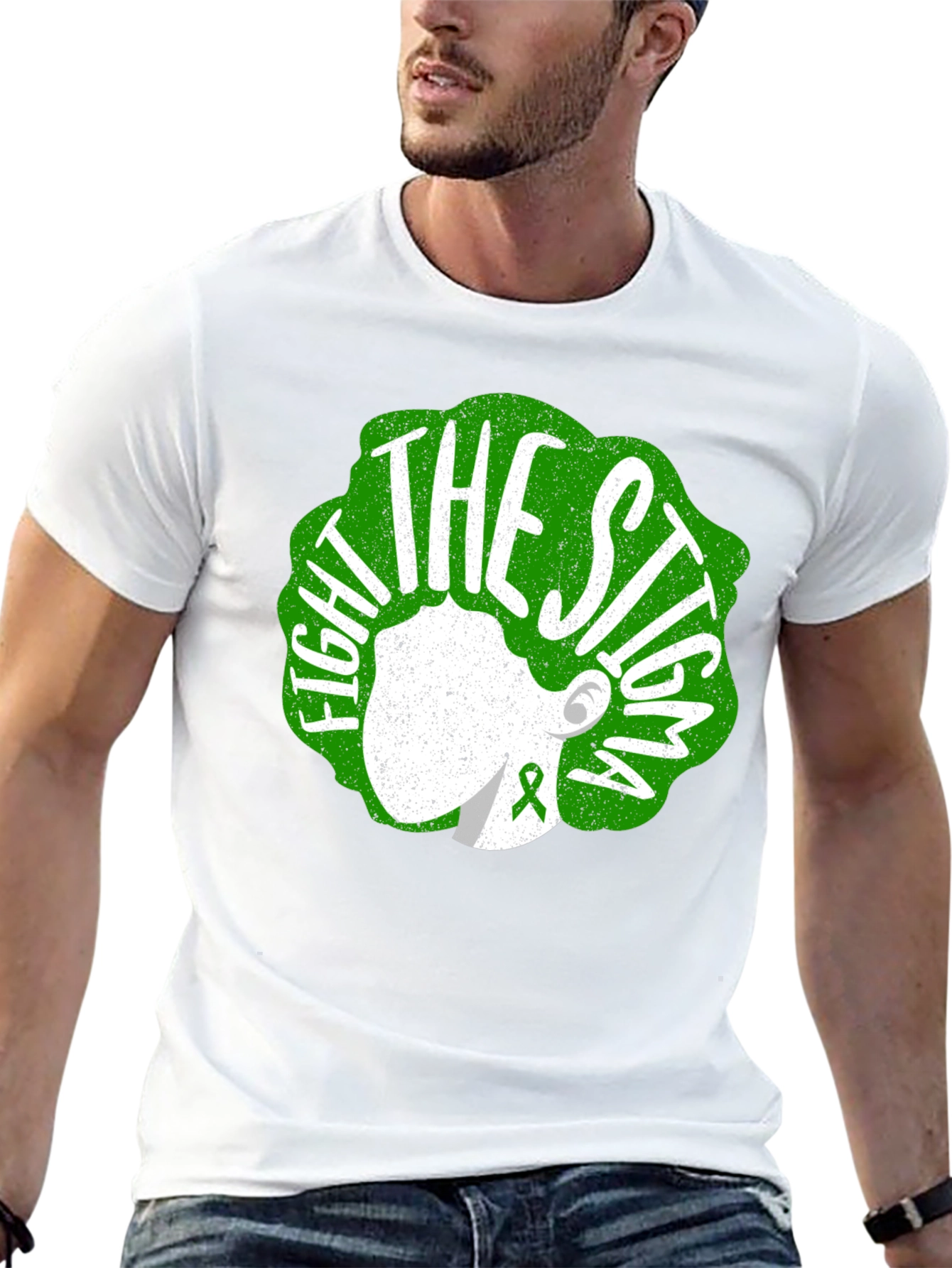 Fight the Stigma Awareness Graphic Tee