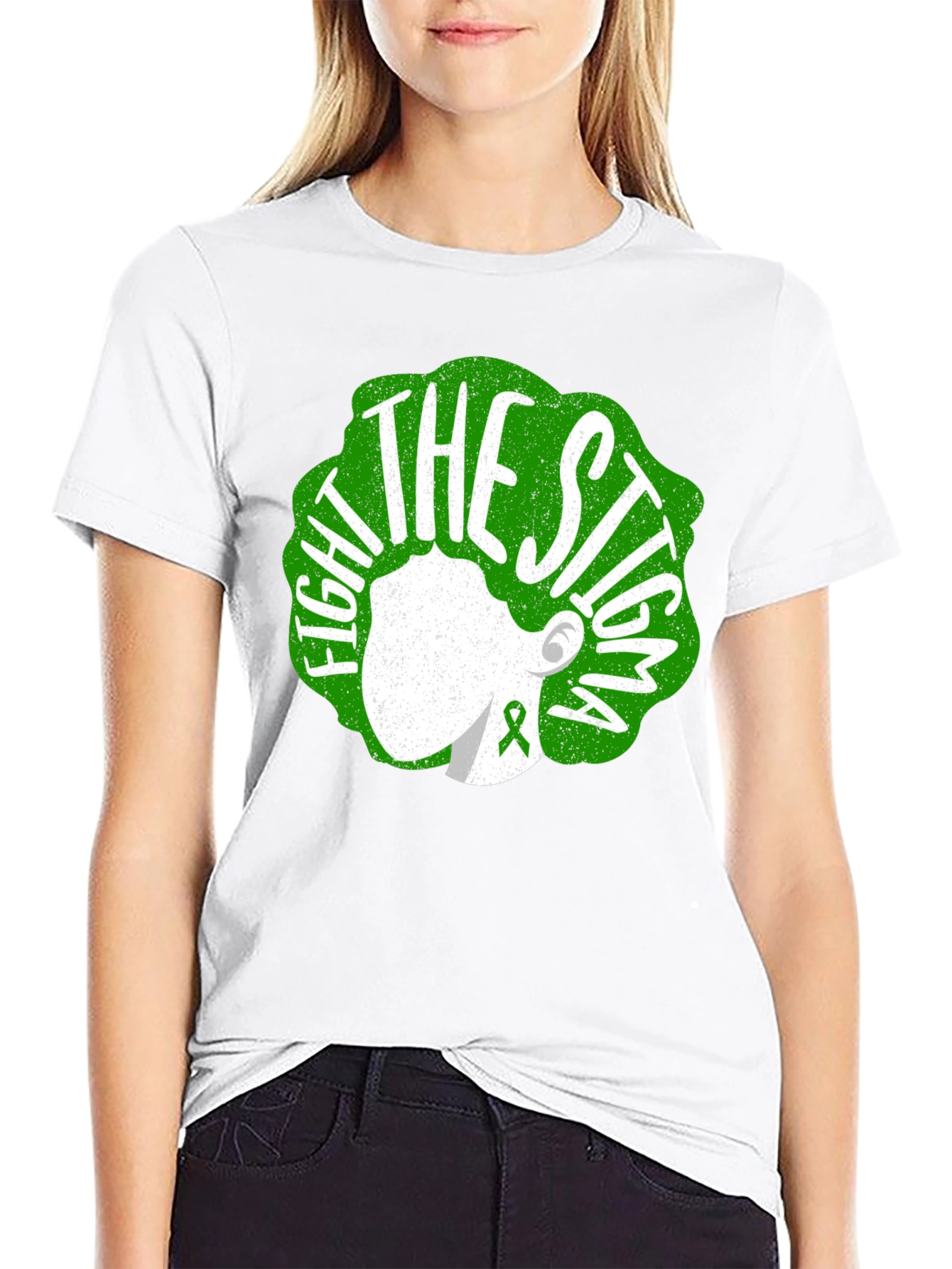 Fight the Stigma Awareness Graphic Tee