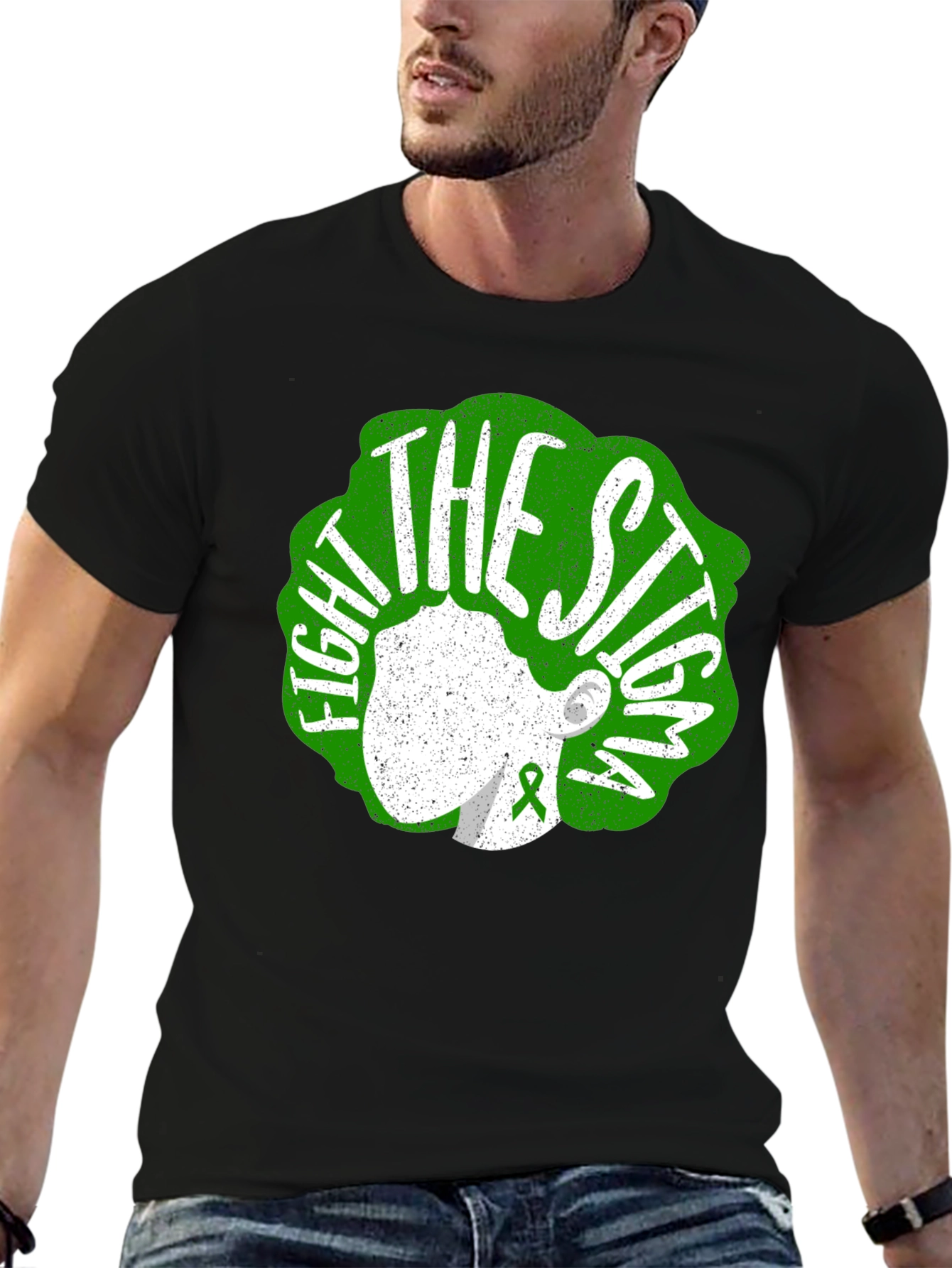 Fight the Stigma Awareness Graphic Tee