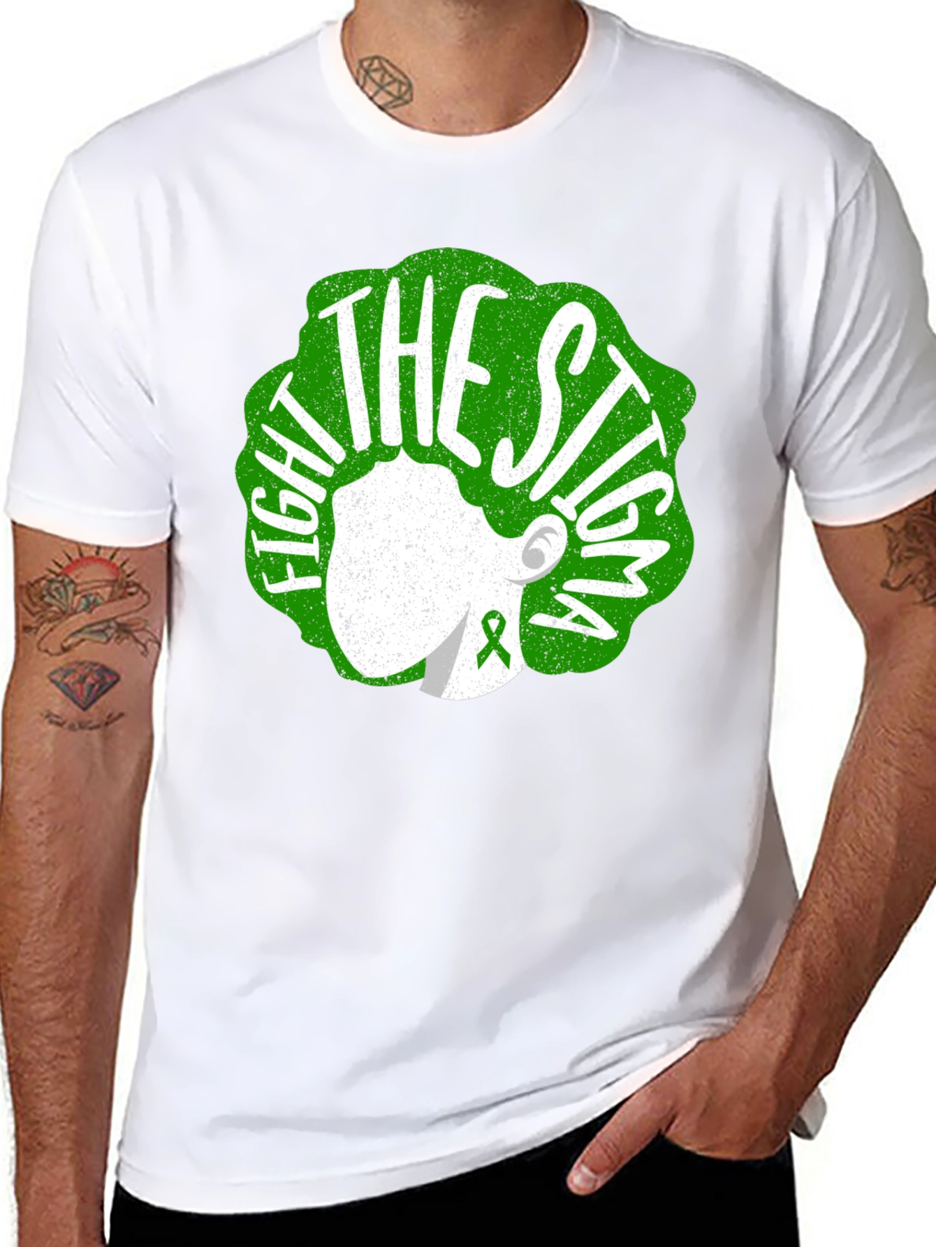 Fight the Stigma Awareness Graphic Tee