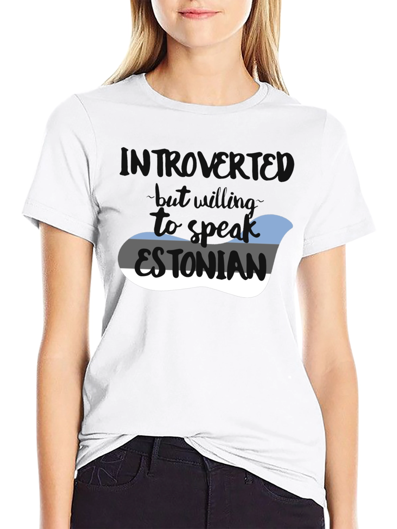 Introvert Willing to Speak Estonian T-Shirt