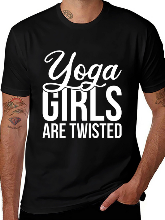 Yoga Girls Twisted Black Tee