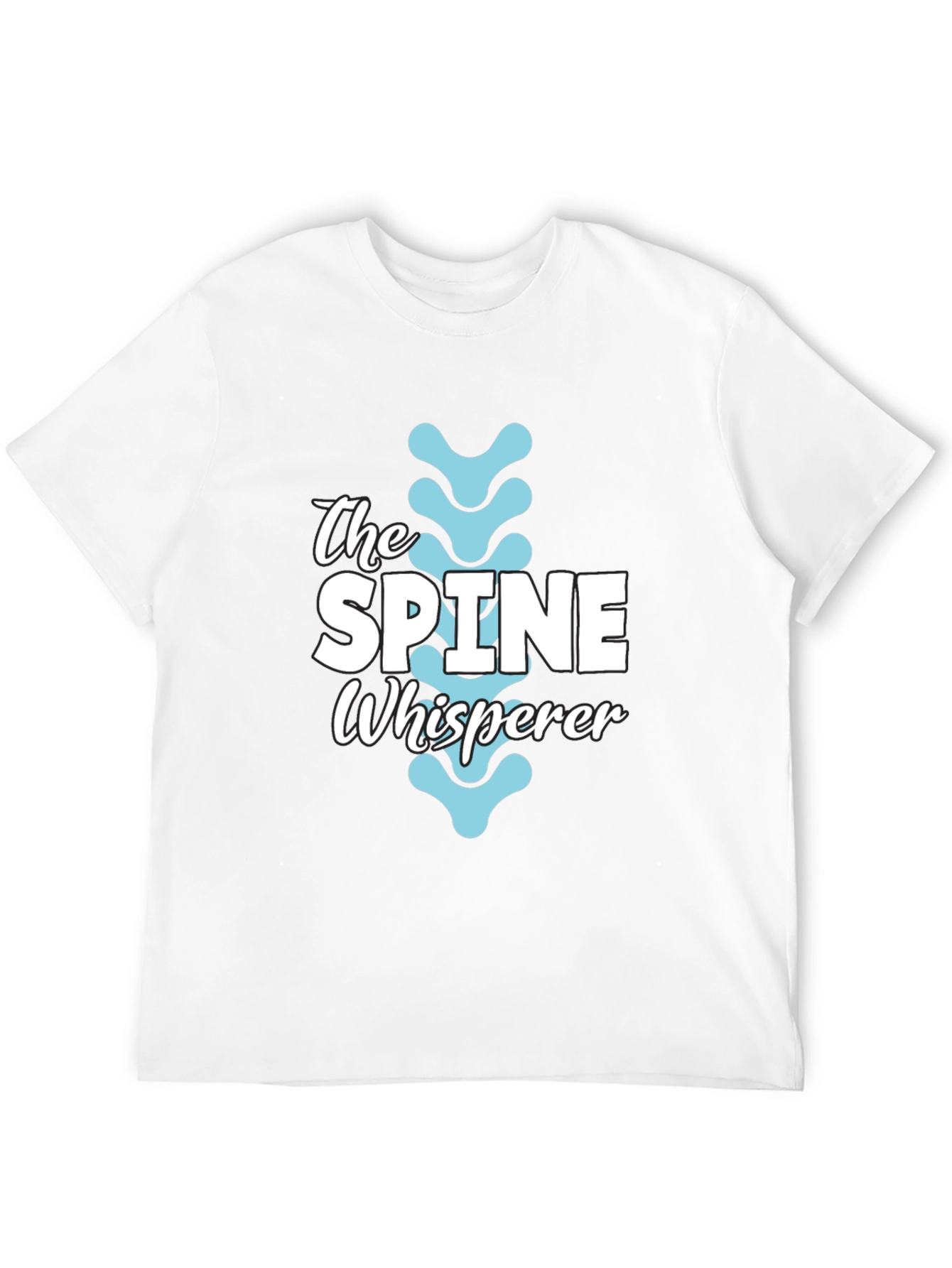 The Spine Whisperer Graphic T-Shirt - Black
