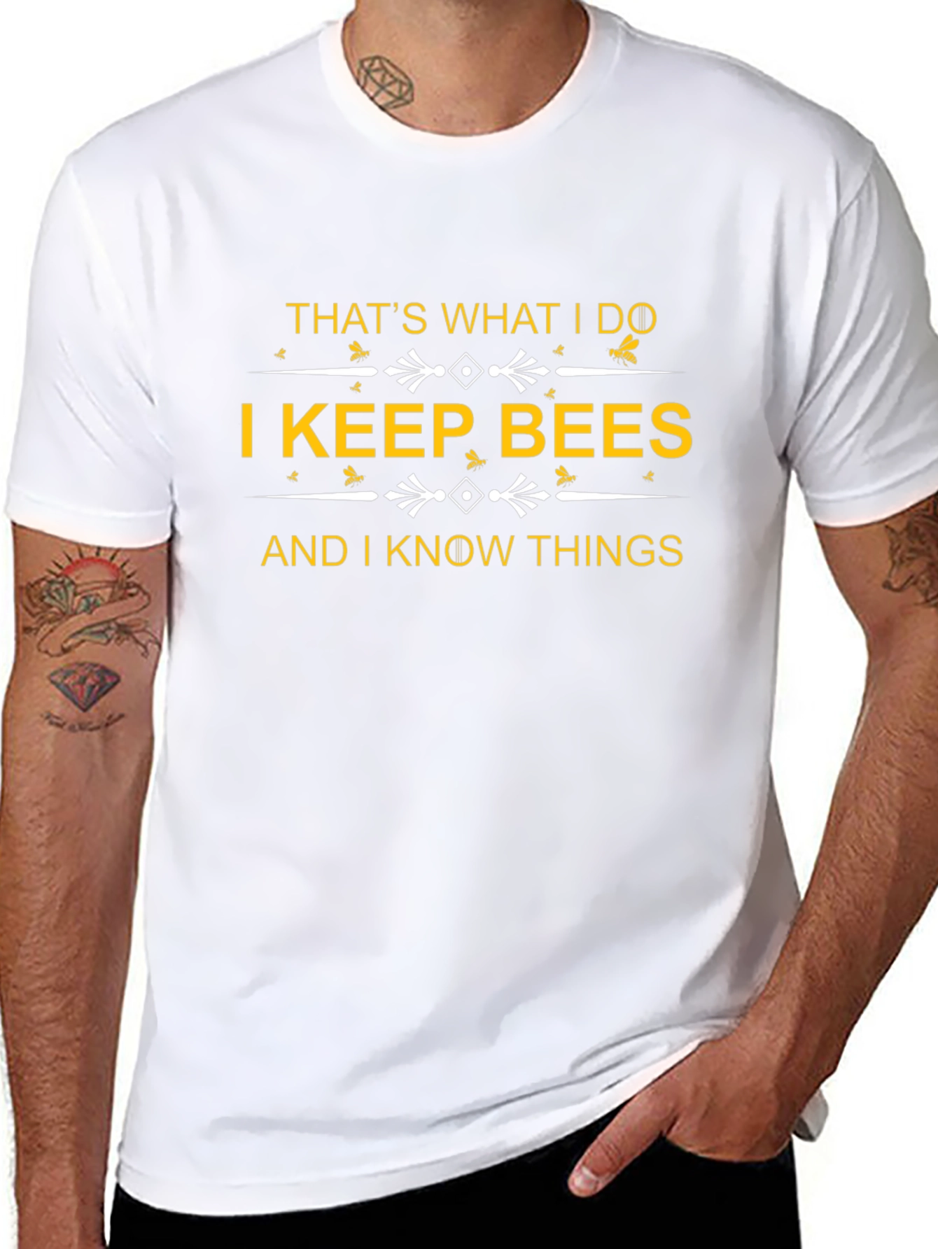 I Keep Bees and I Know Things T-Shirt