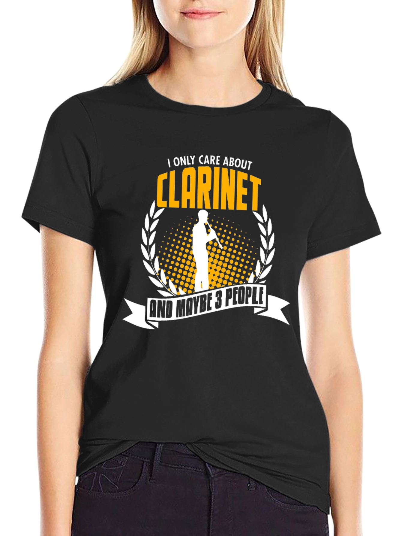 Clarinet Lover Graphic Tee - Music Fan T-Shirt