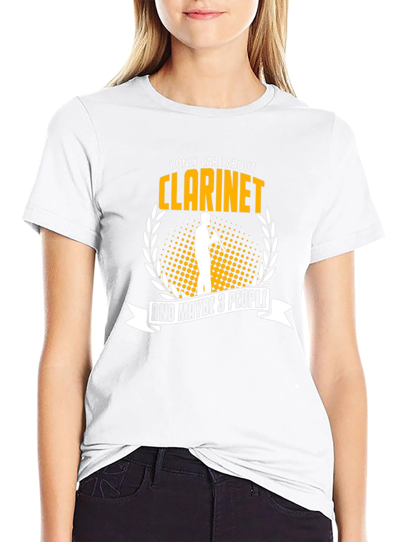 Clarinet Lover Graphic Tee - Music Fan T-Shirt