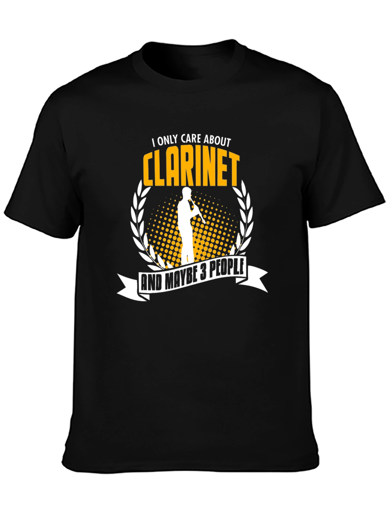 Clarinet Lover Graphic Tee - Music Fan T-Shirt