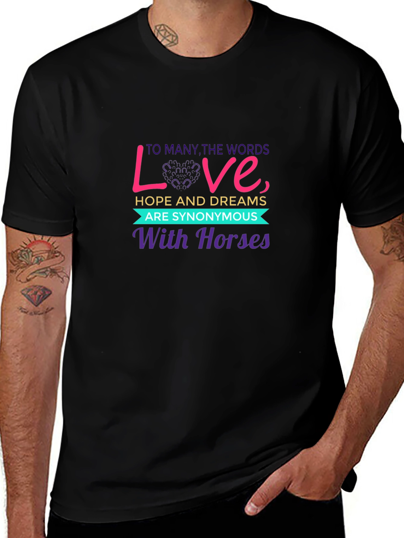 Love Horses Graphic Tee