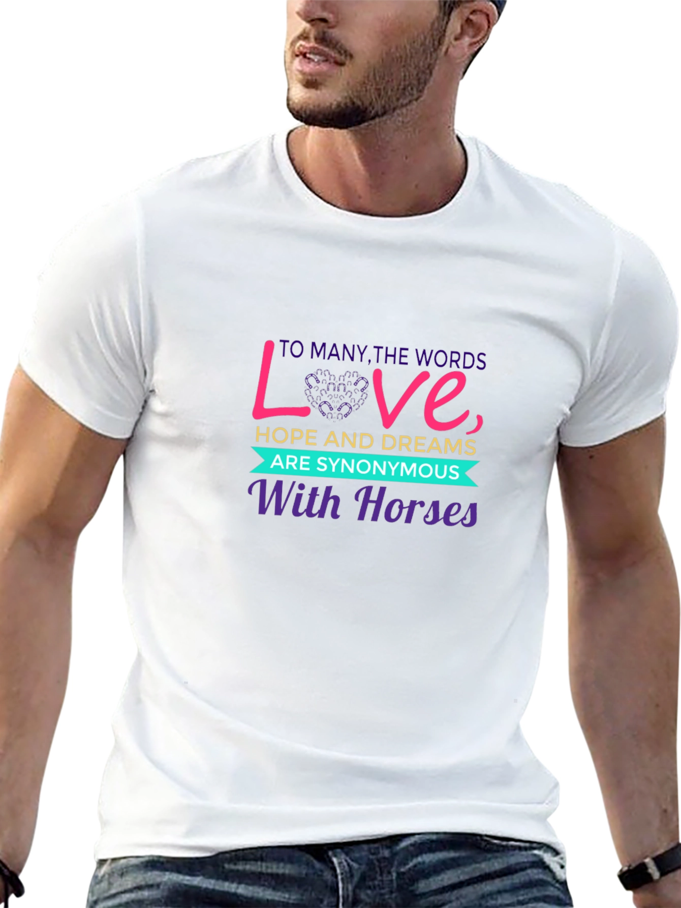 Love Horses Graphic Tee