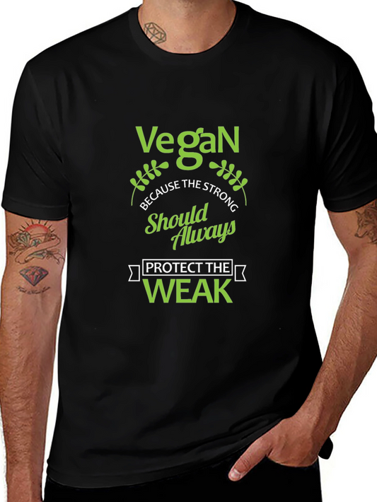 Vegan Protect the Weak T-Shirt - Strong Message