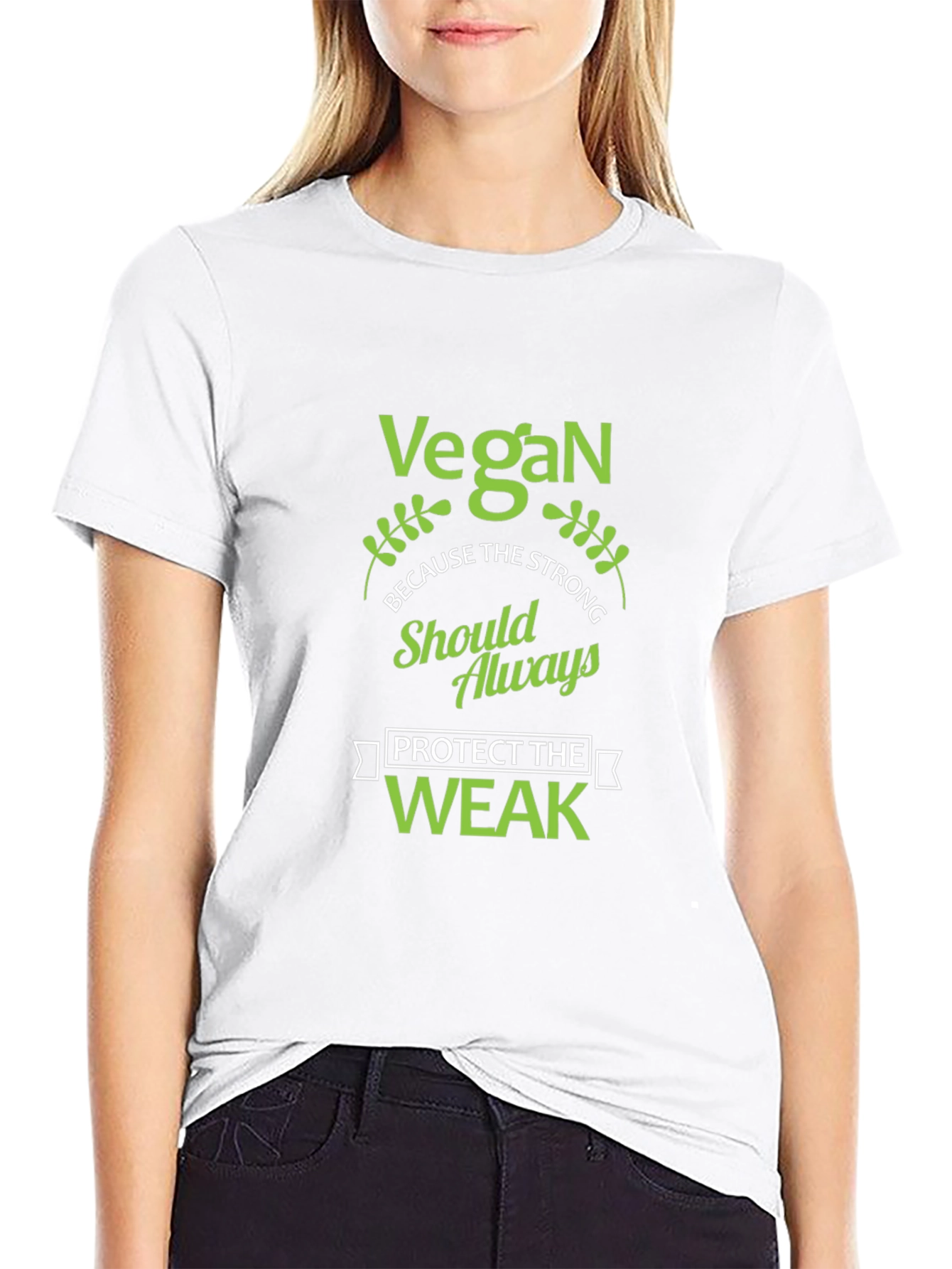 Vegan Protect the Weak T-Shirt - Strong Message