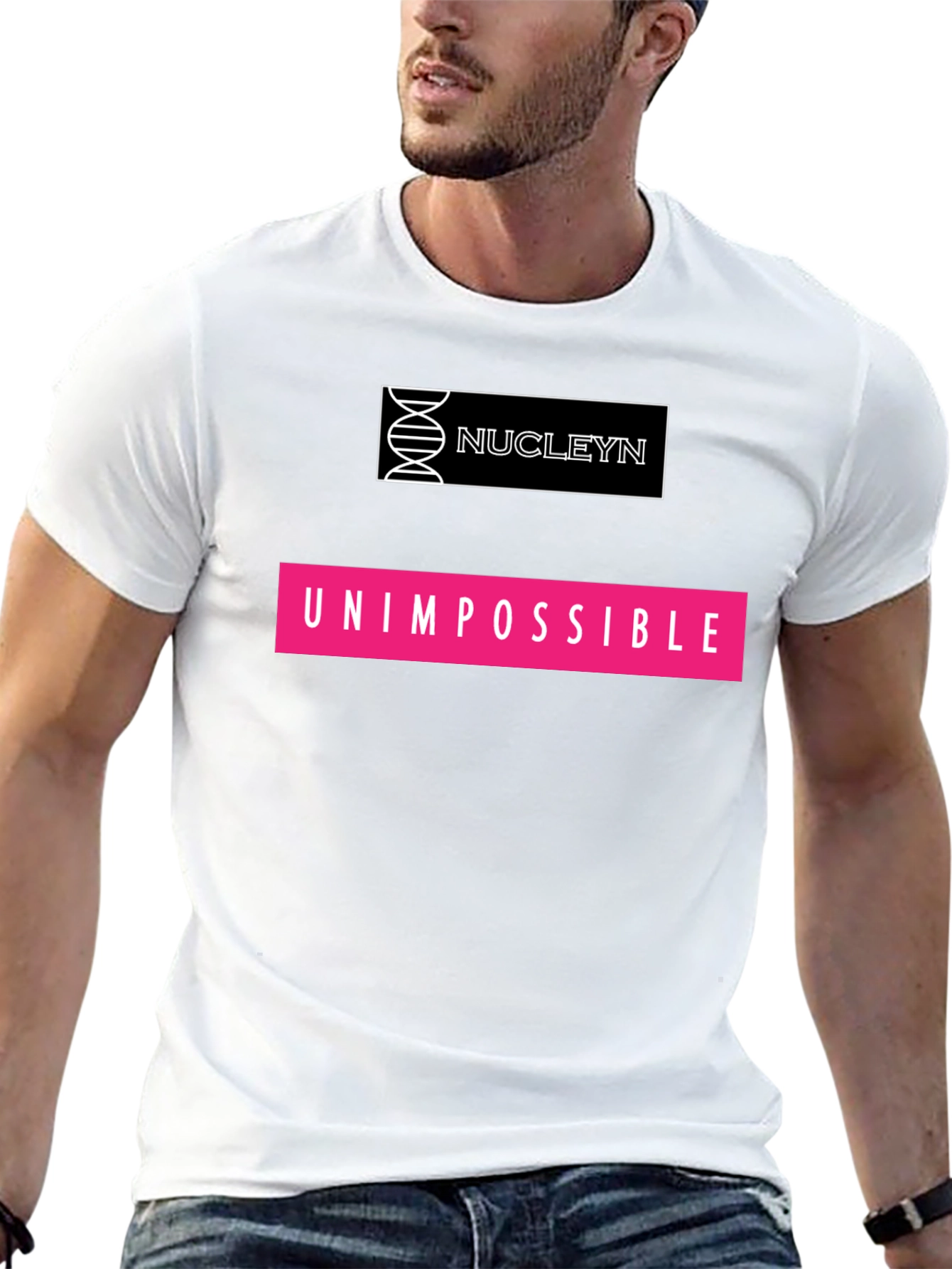 Unimpossible Graphic Tee - Black Cotton Blend