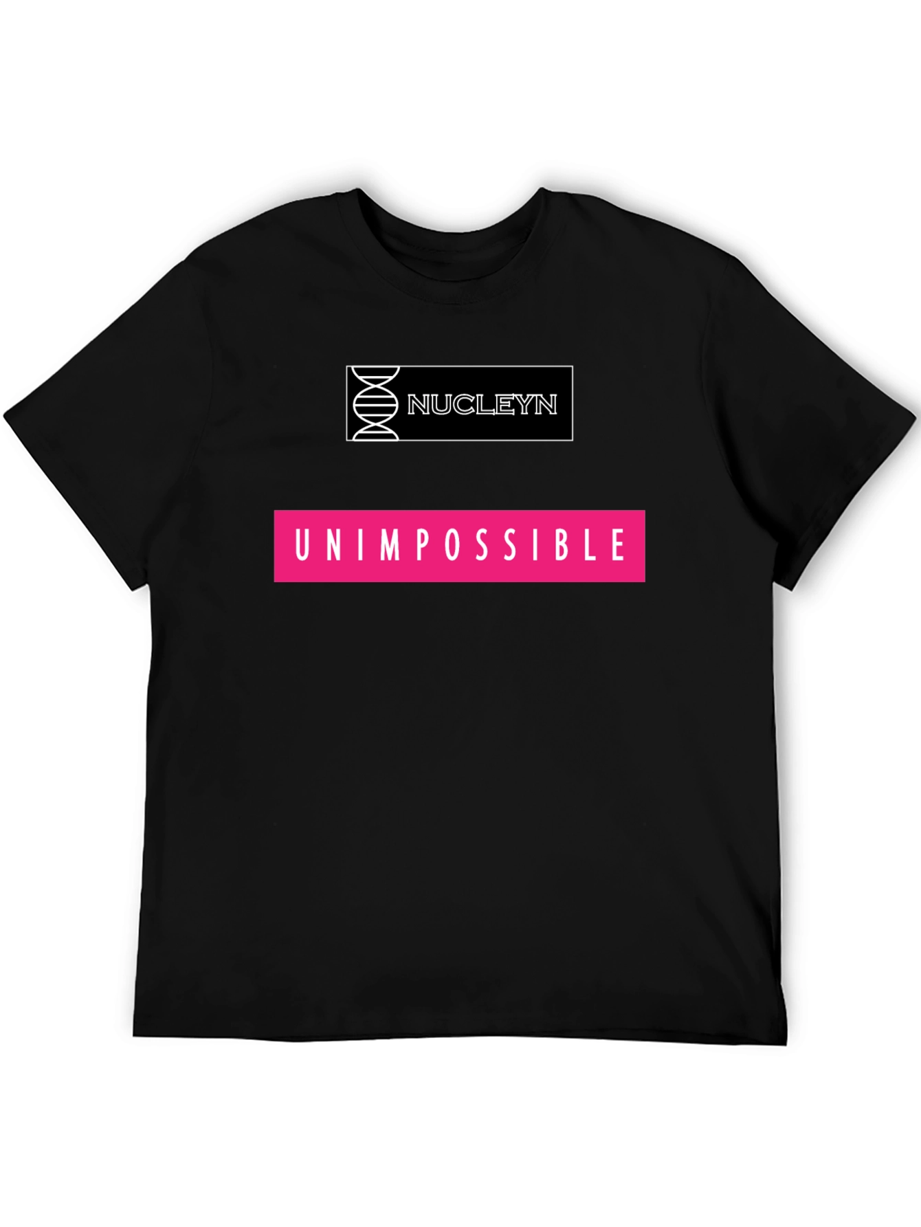 Unimpossible Graphic Tee - Black Cotton Blend
