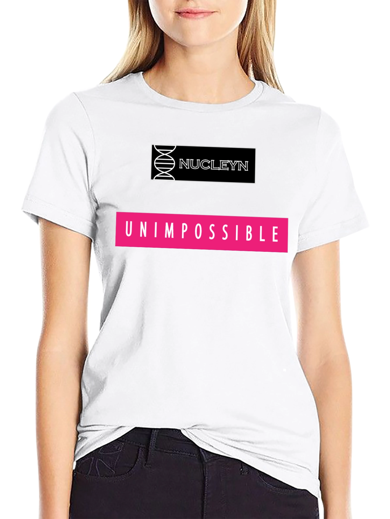 Unimpossible Graphic Tee - Black Cotton Blend