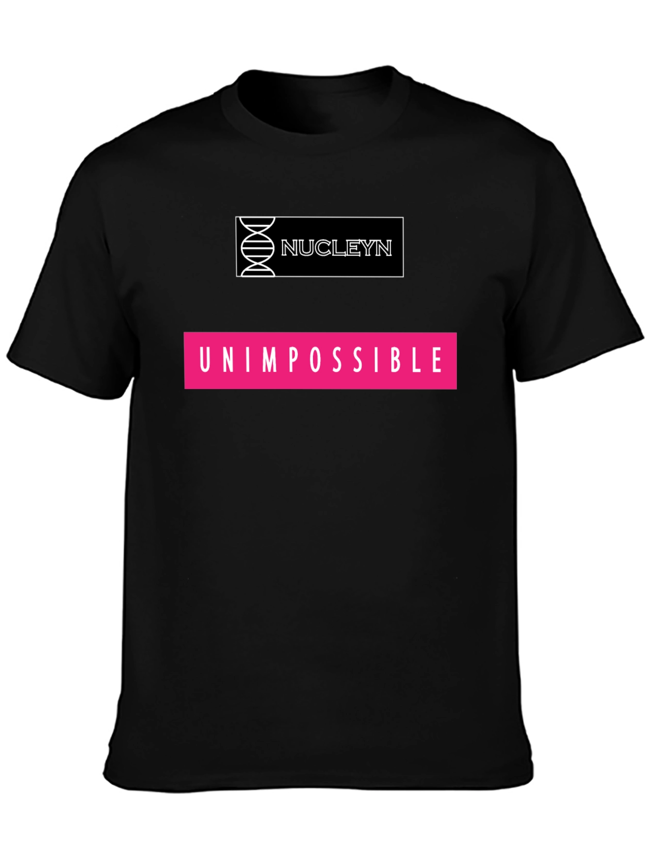 Unimpossible Graphic Tee - Black Cotton Blend