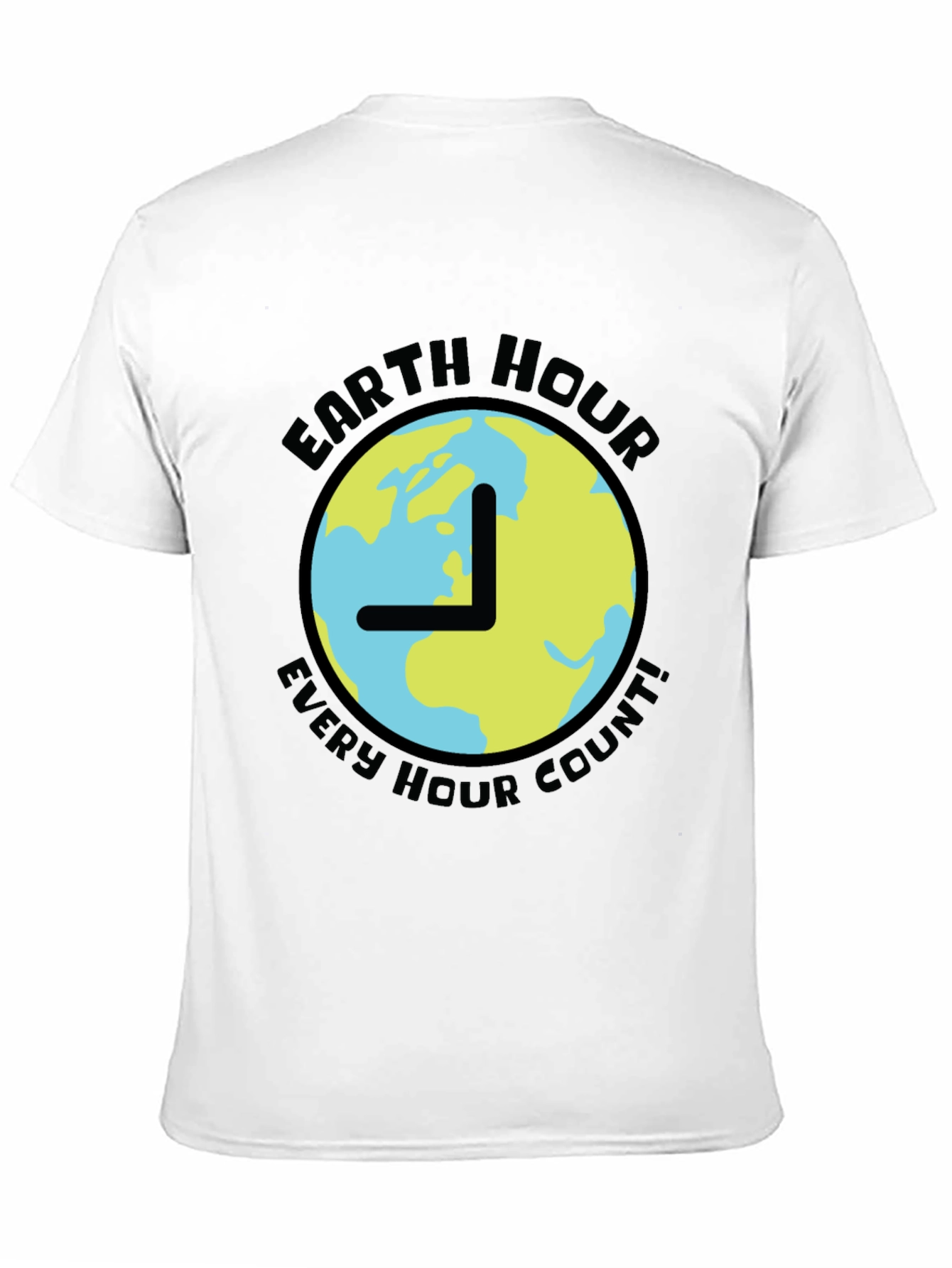 Earth Hour T-Shirt: Every Hour Counts!