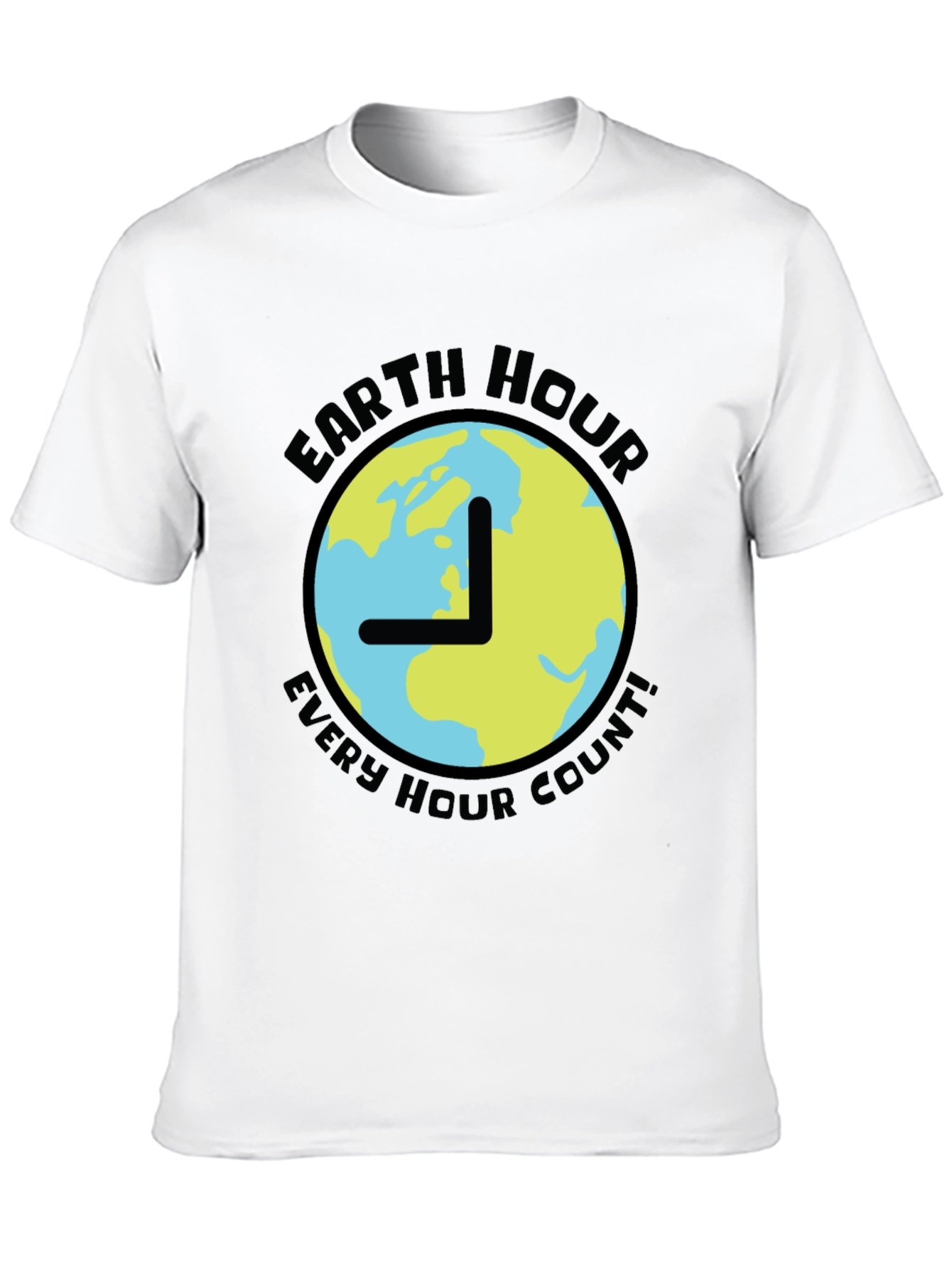 Earth Hour T-Shirt: Every Hour Counts!