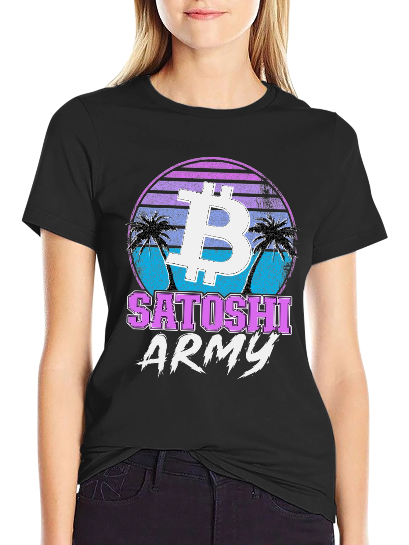 Bitcoin Satoshi Army T-Shirt - Crypto Tee
