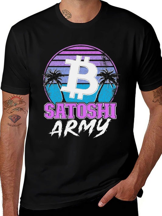 Bitcoin Satoshi Army T-Shirt - Crypto Tee