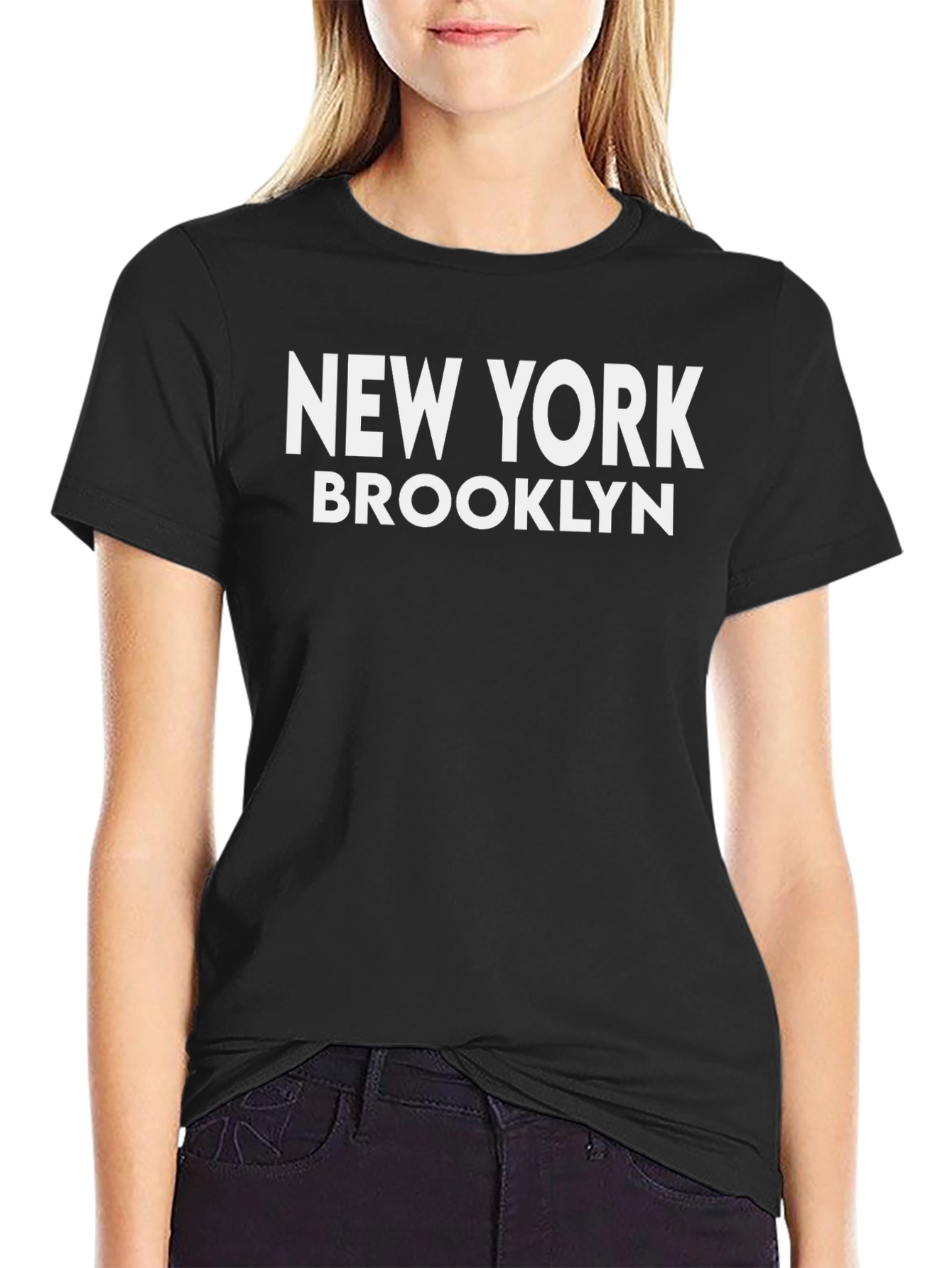 New York Brooklyn Black T-Shirt