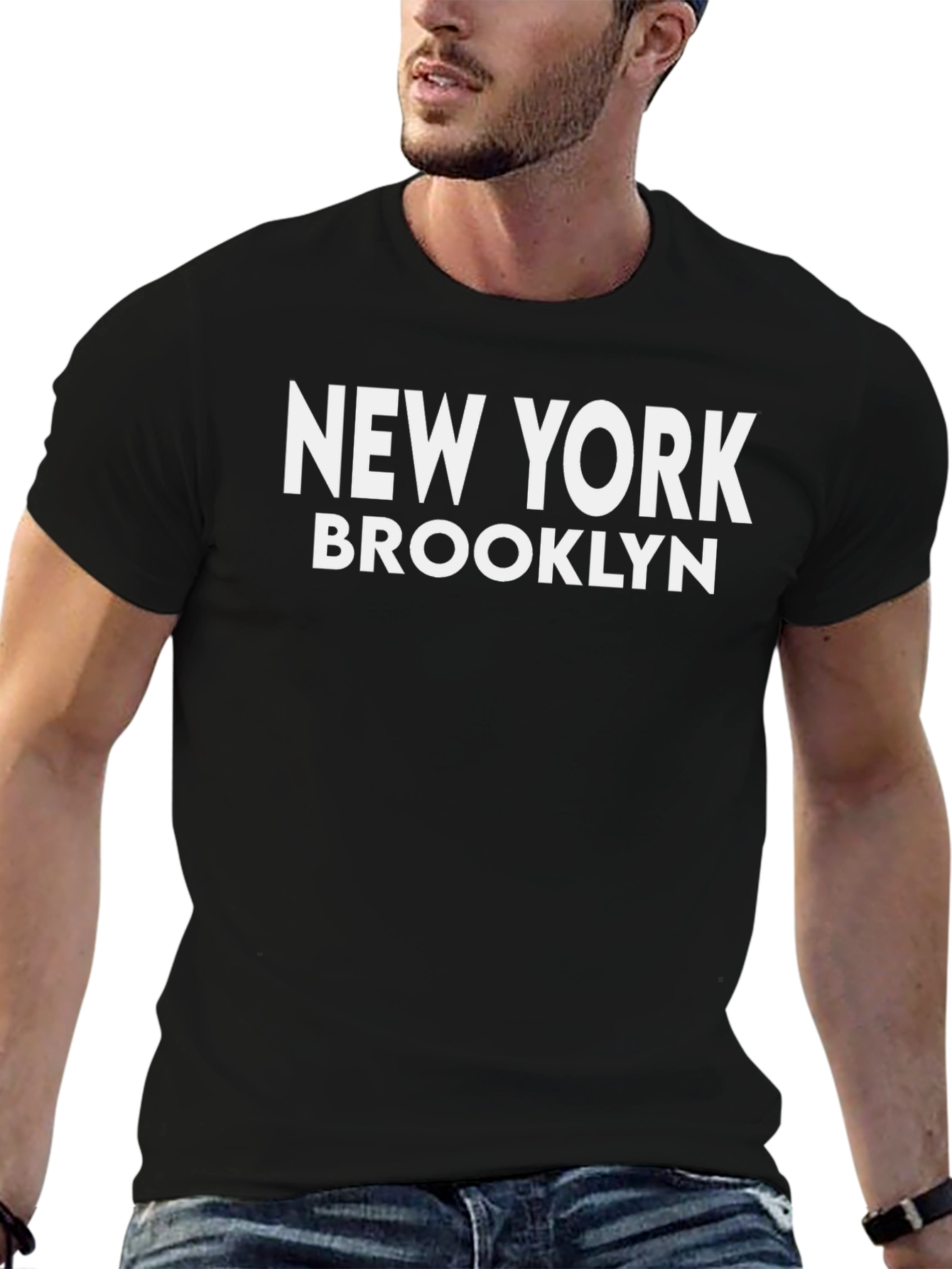 New York Brooklyn Black T-Shirt
