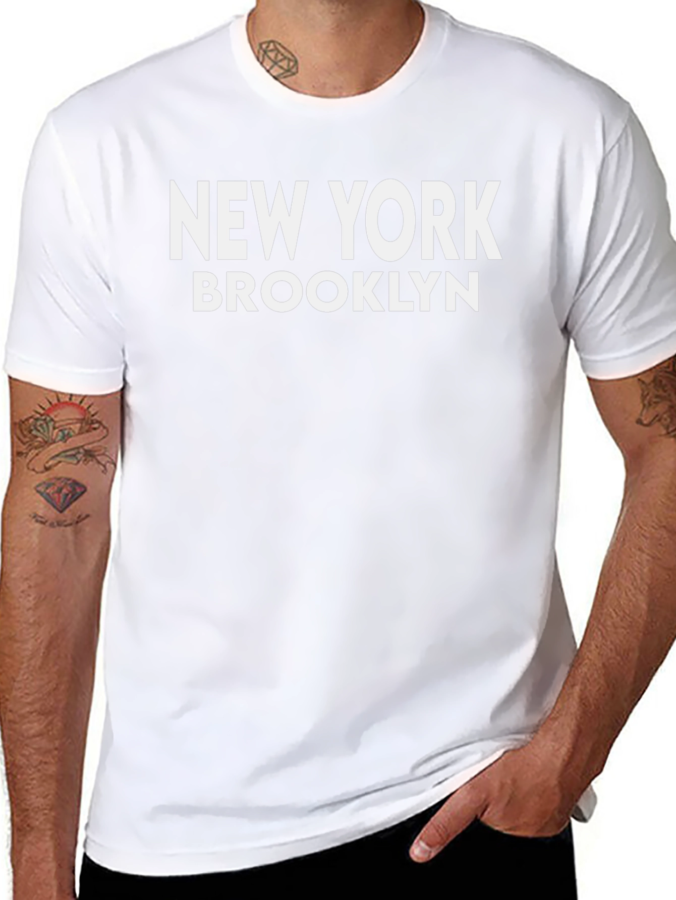 New York Brooklyn Black T-Shirt