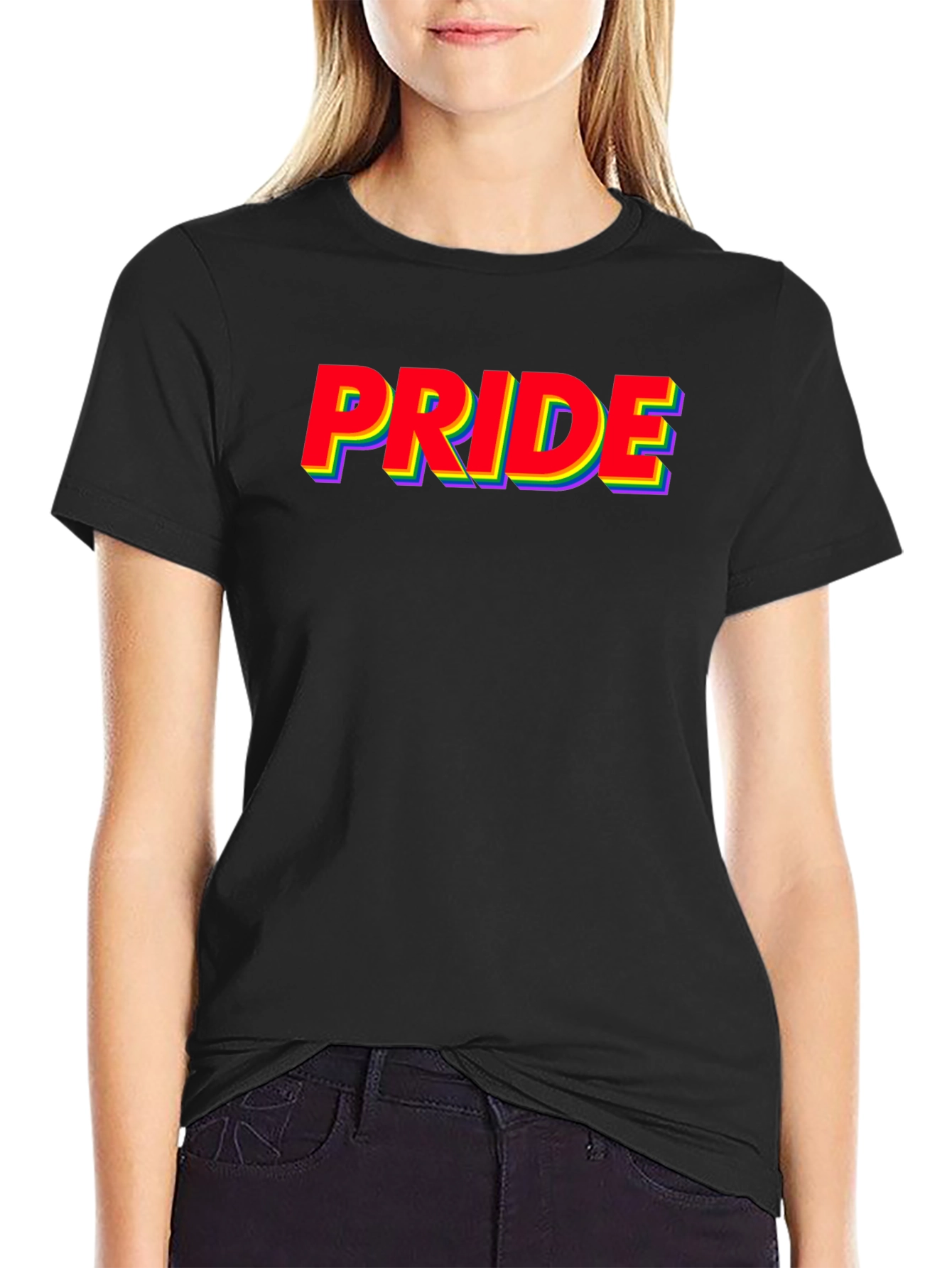 Pride Rainbow T-Shirt - Stylish LGBTQ+ Apparel