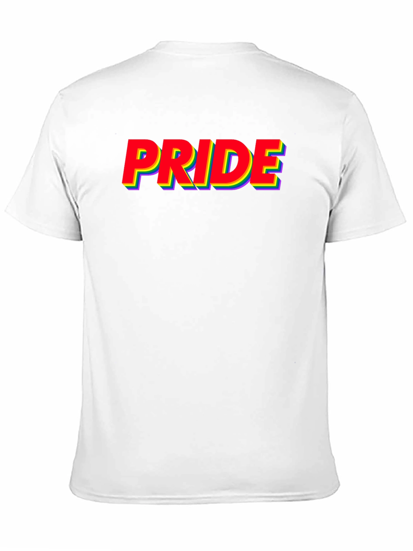Pride Rainbow T-Shirt - Stylish LGBTQ+ Apparel