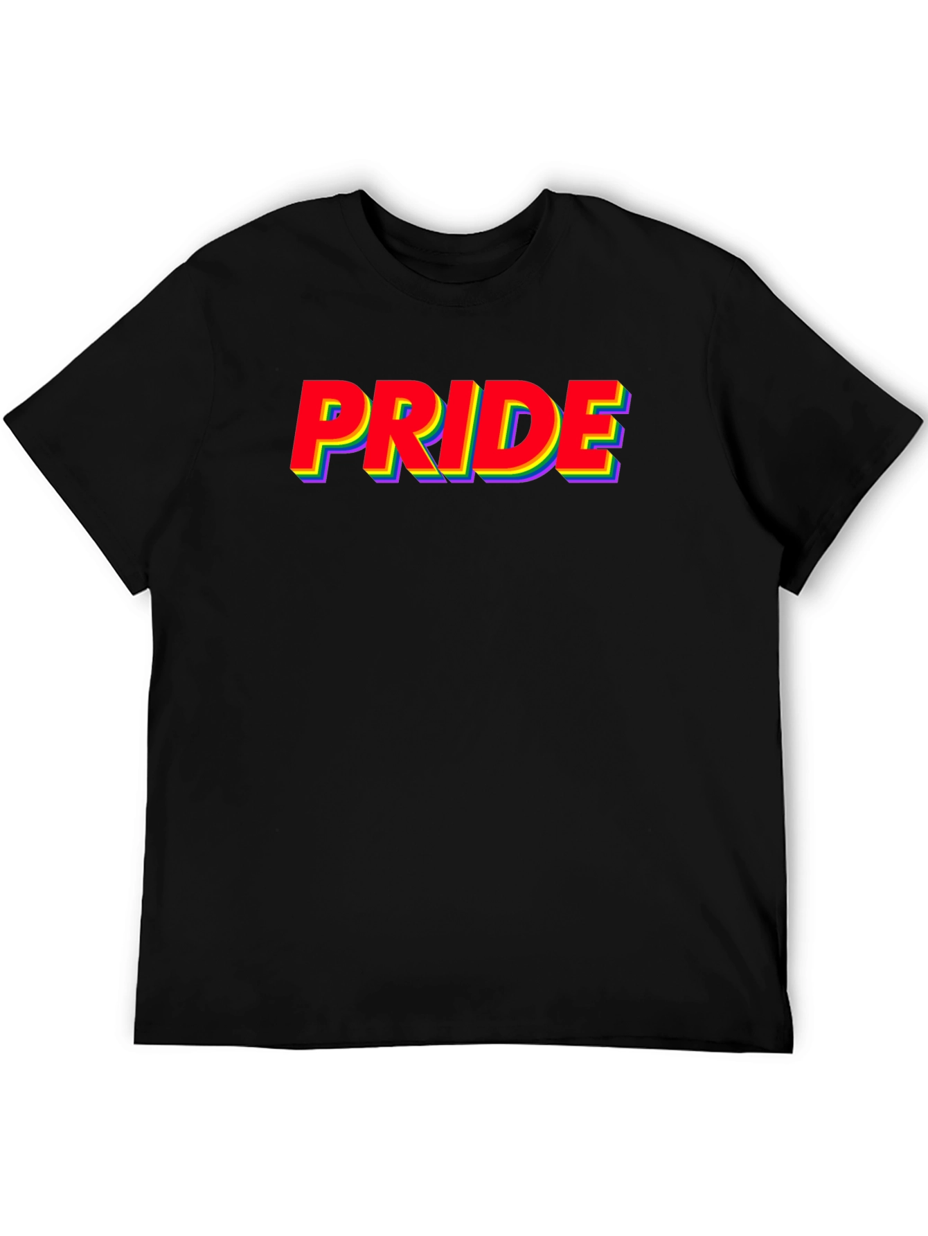Pride Rainbow T-Shirt - Stylish LGBTQ+ Apparel