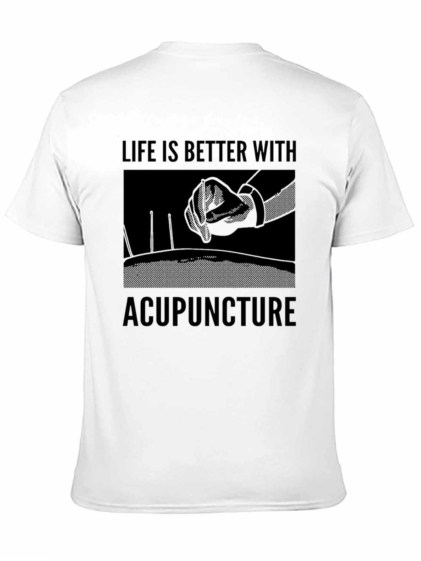 Acupuncture Life T-Shirt - Premium Cotton Blend