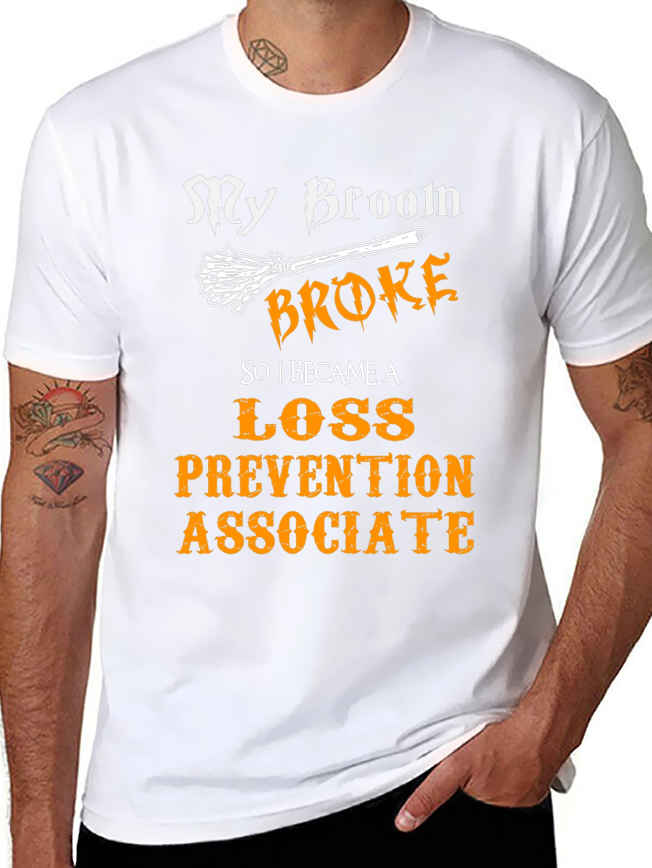 My Broom Broke Loss Prevention Associate T-Shirt