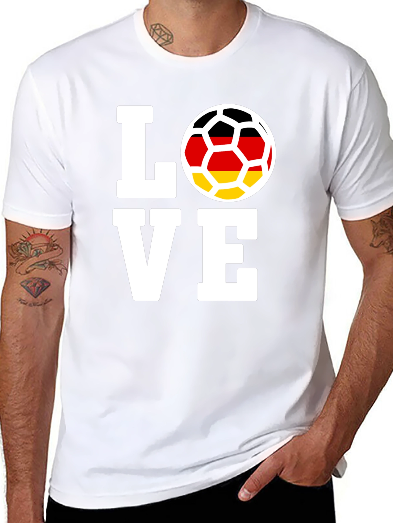Love Germany Soccer Fan T-Shirt