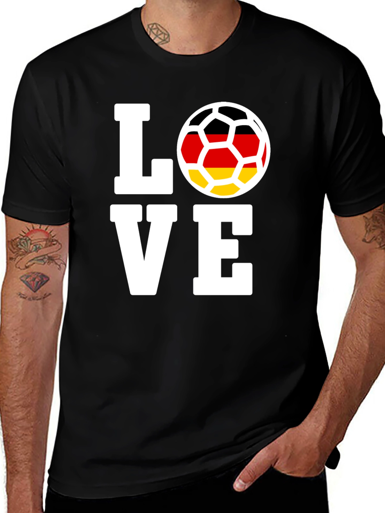 Love Germany Soccer Fan T-Shirt