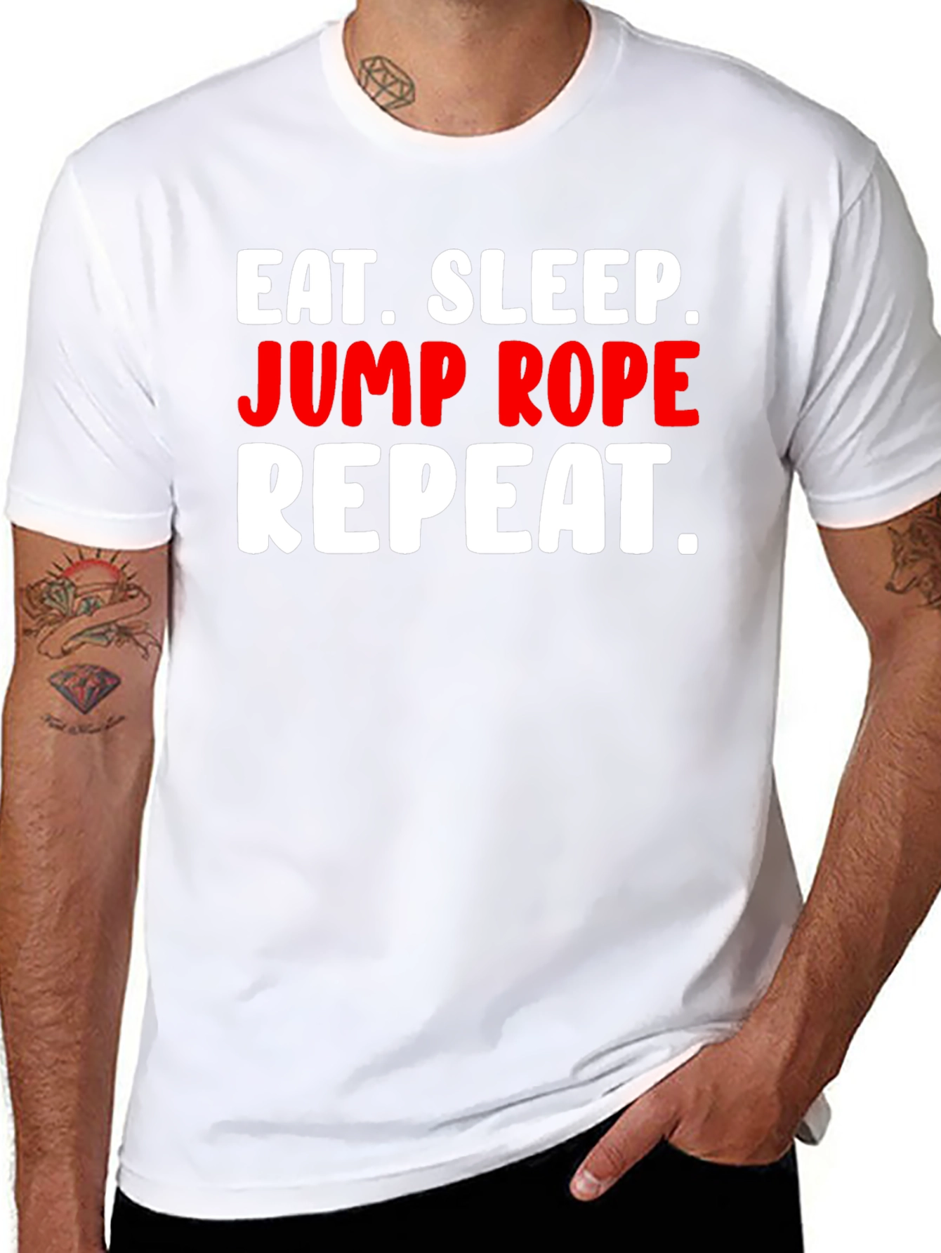 Eat Sleep Jump Rope Repeat T-Shirt