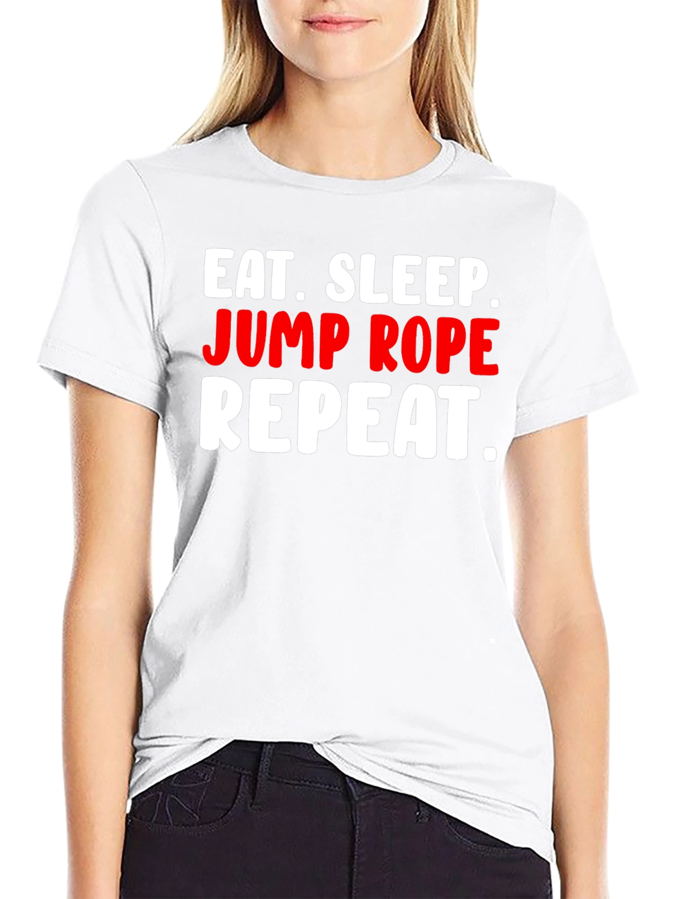 Eat Sleep Jump Rope Repeat T-Shirt