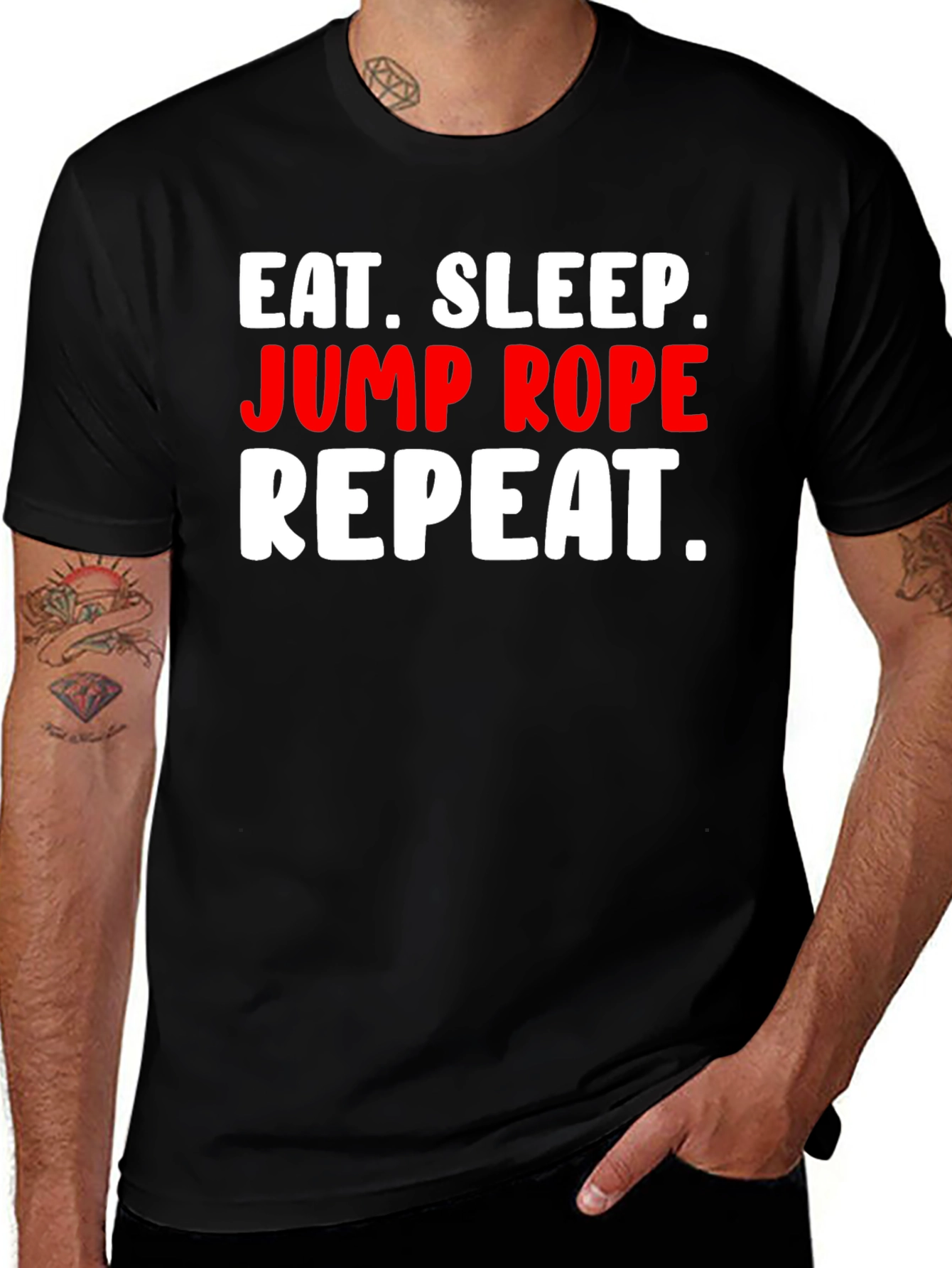 Eat Sleep Jump Rope Repeat T-Shirt