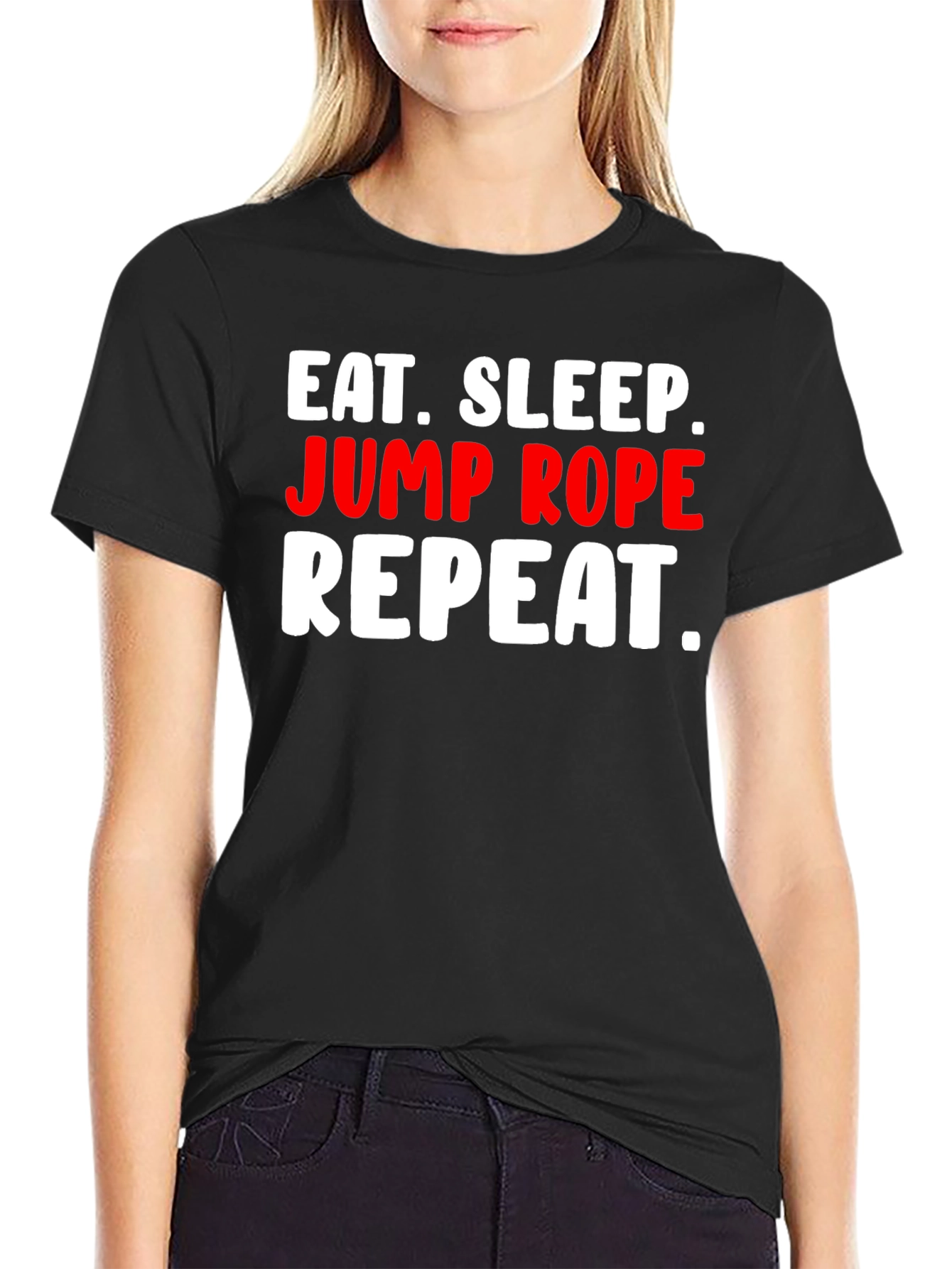 Eat Sleep Jump Rope Repeat T-Shirt