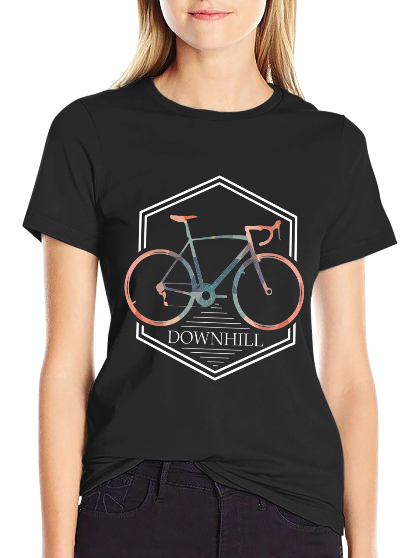 Downhill Biker T-Shirt: Stylish Ride Apparel