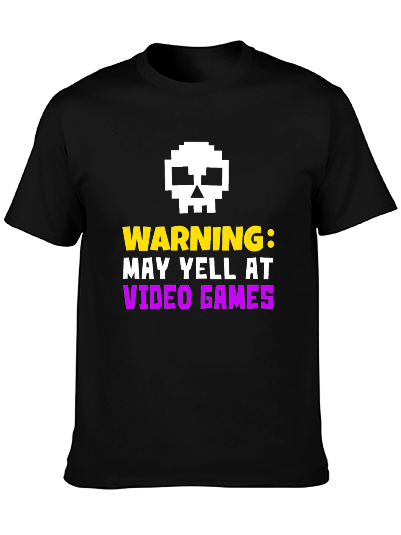 Warning May Yell at Video Games T-Shirt
