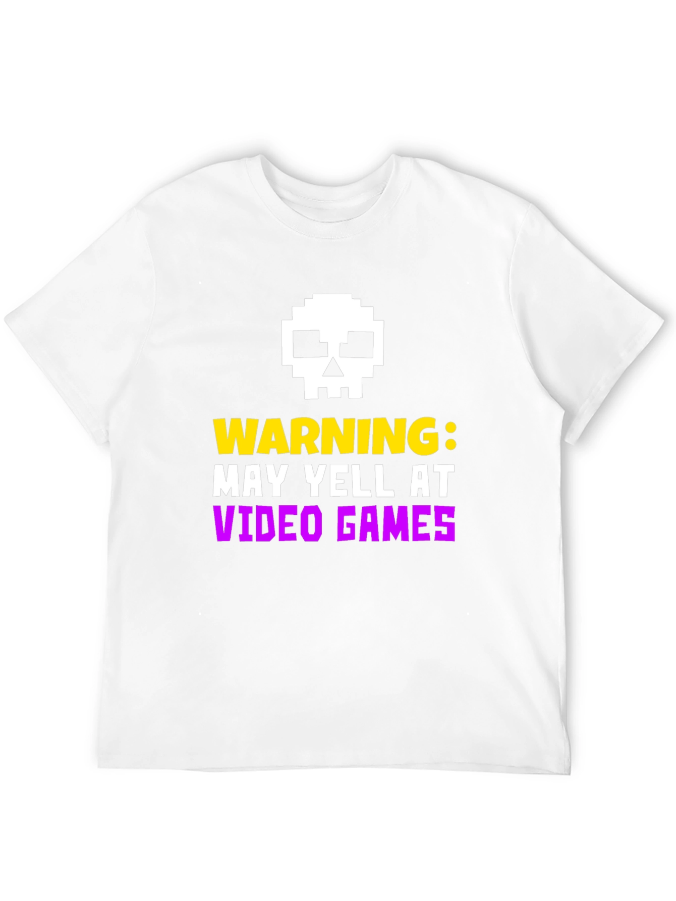 Warning May Yell at Video Games T-Shirt