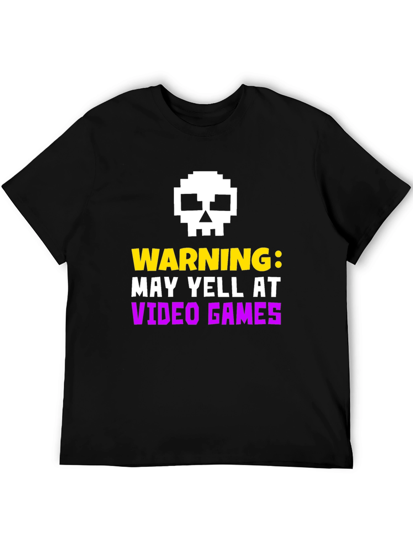 Warning May Yell at Video Games T-Shirt