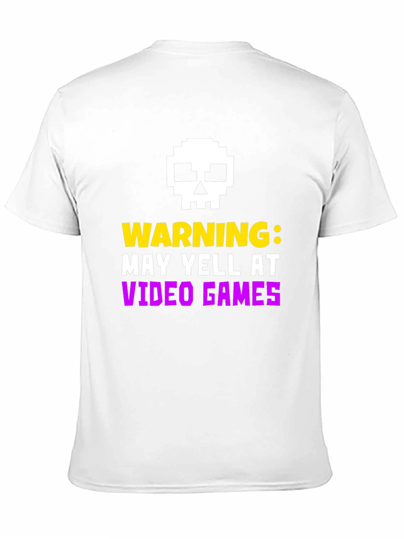 Warning May Yell at Video Games T-Shirt