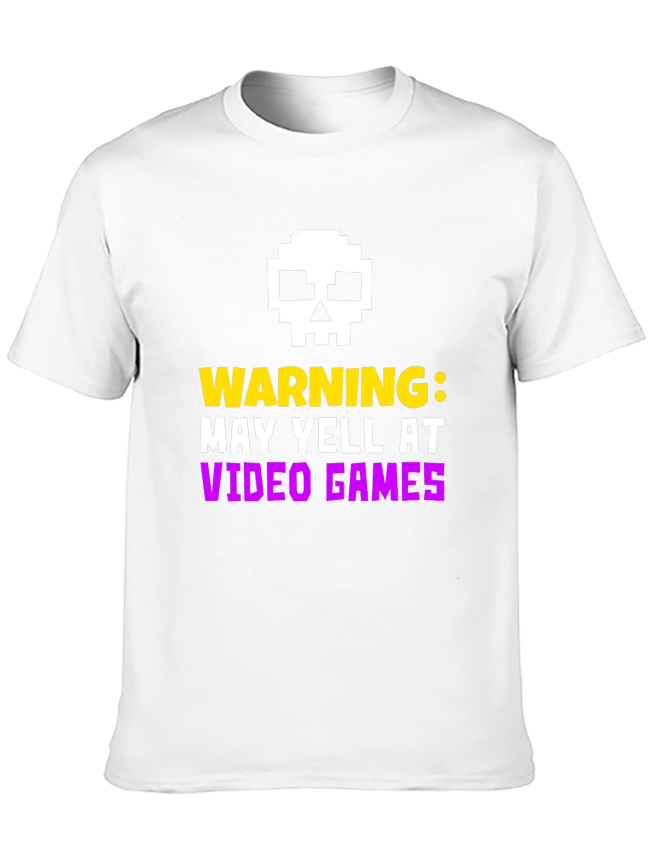 Warning May Yell at Video Games T-Shirt