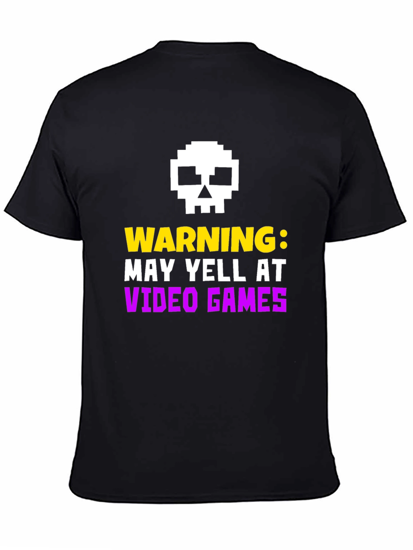 Warning May Yell at Video Games T-Shirt