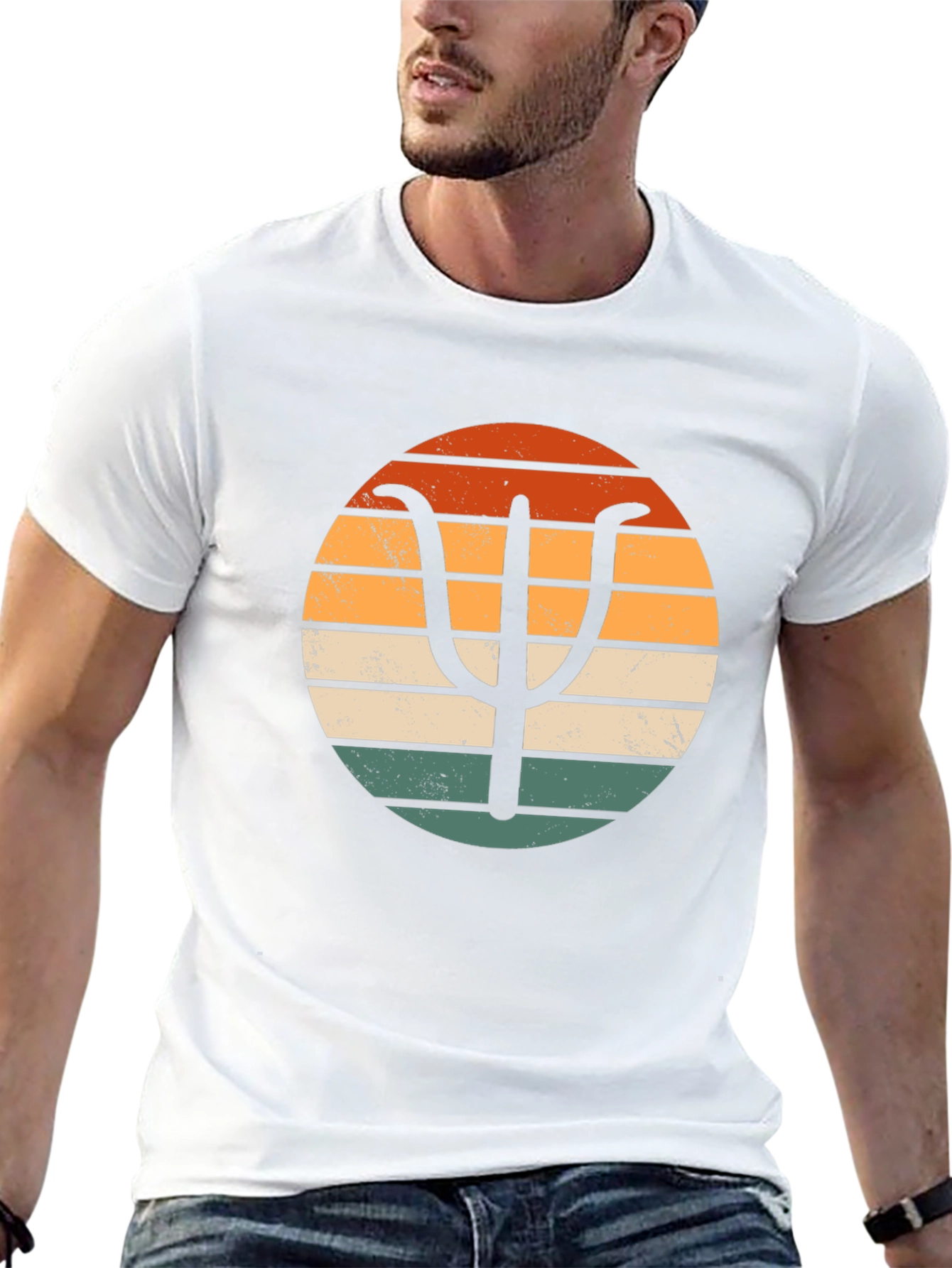 Retro Psychology Symbol Graphic Tee