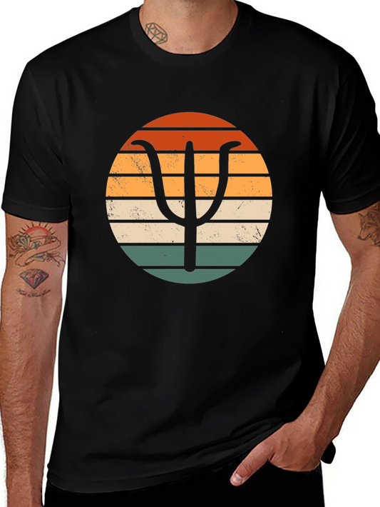 Retro Psychology Symbol Graphic Tee